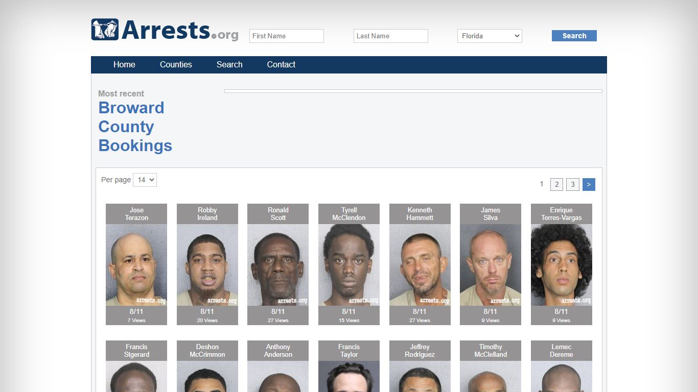 Broward County Arrests and Inmate Search
